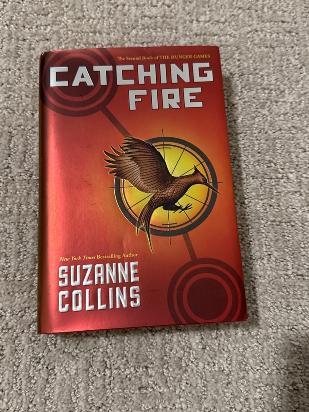 Catching Fire Hardcover - Red